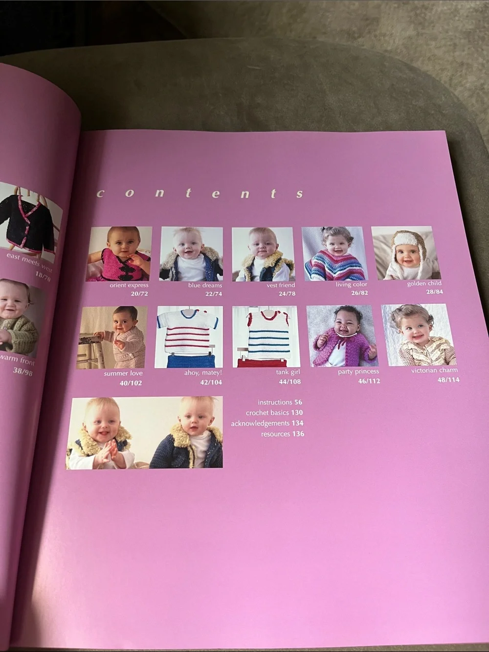 Crochet Baby Pattern Book